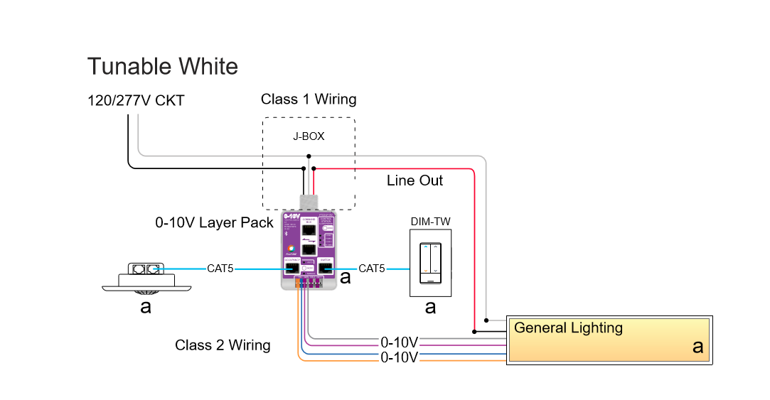 0-10v Wiring Diagram Tunable White