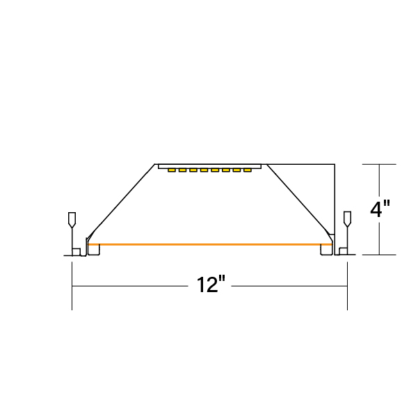 HPR_LED_1x4_F-DD-V-835_xsection