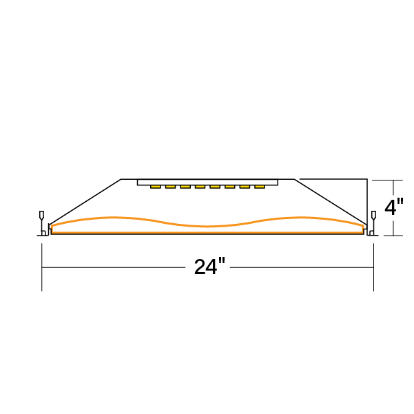 HPR_LED_2x2_WAV-V-835_xsection