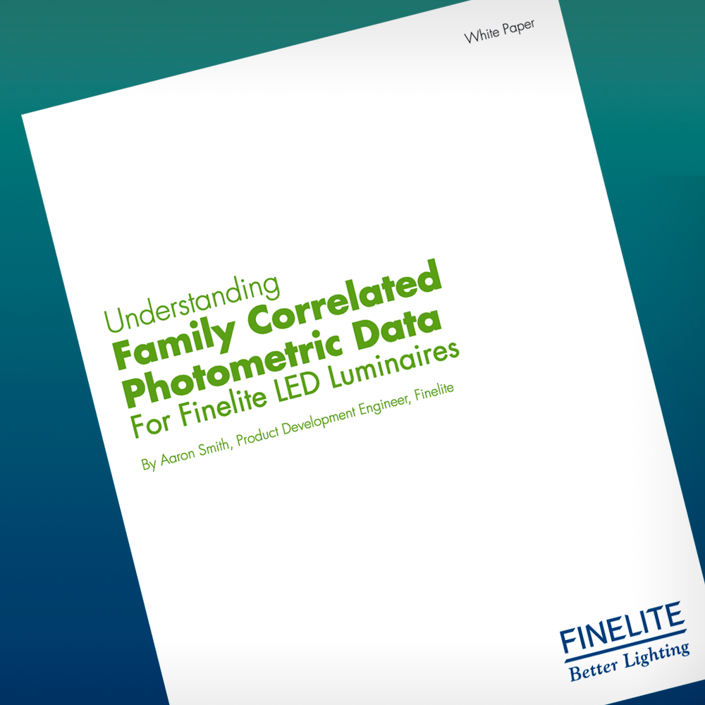 Understanding Family Correlated Photometric Data For Finelite LED Luminaires