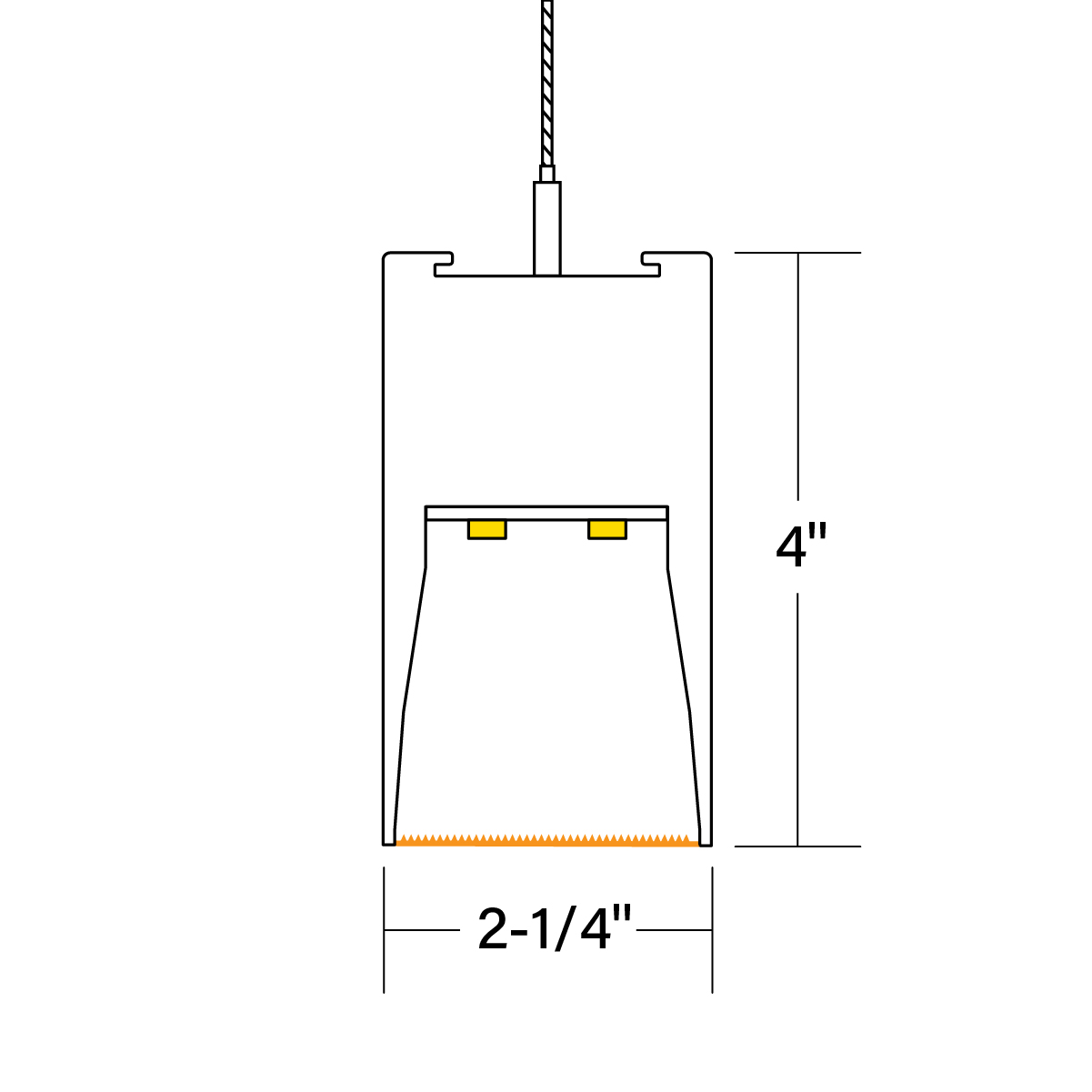 HP-2 D DSO Cross Section