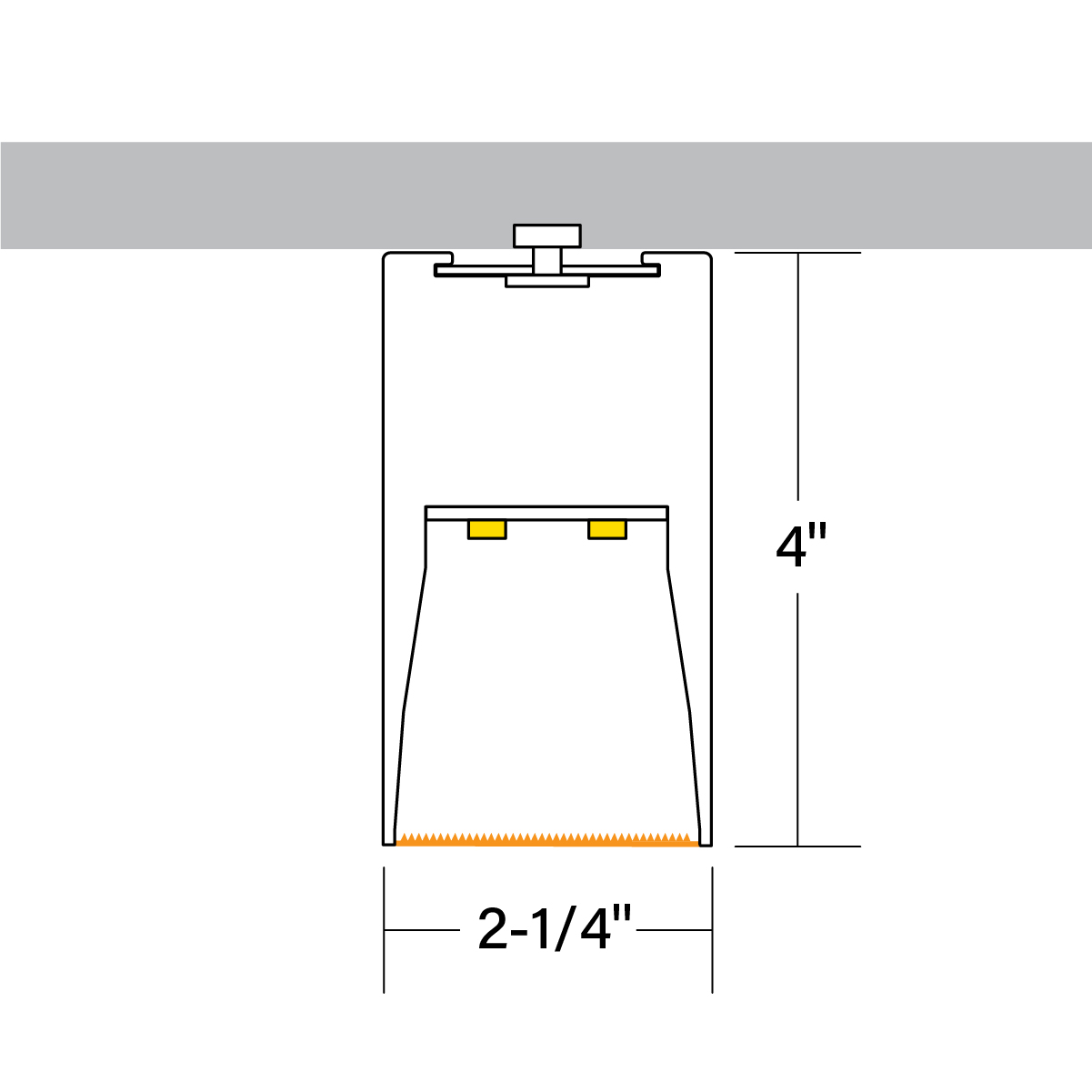 HP-2 Surface Mount DSO Cross Section