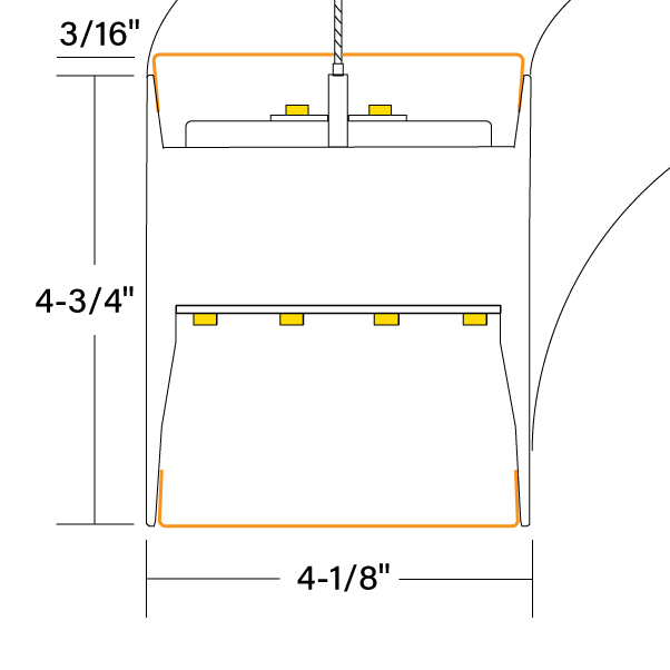 HP-4 Circle ID Cross Section
