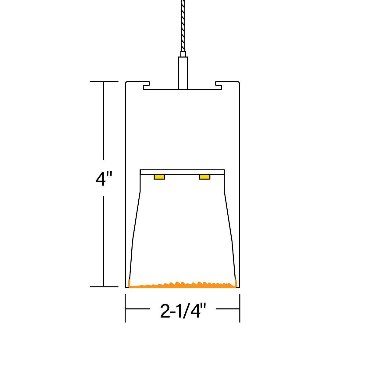 HP-2 D DAO Cross Section