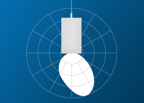 HP-2 Downlight Optical Performance - DAO shown