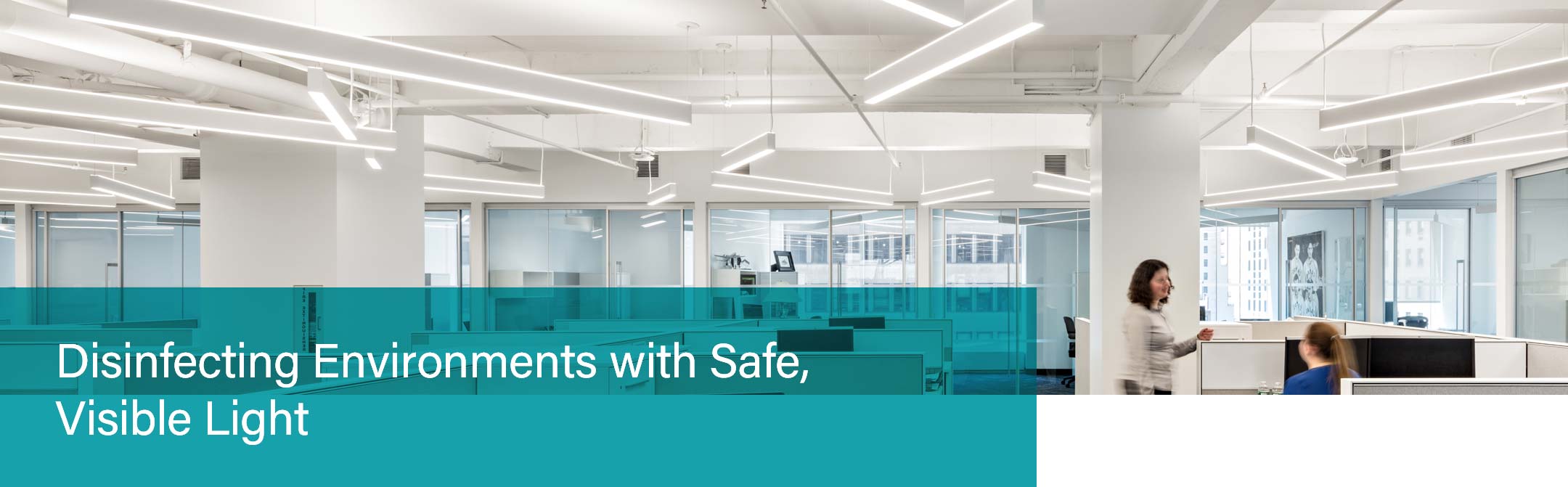 Disinfecting Environments with Safe, Visible Light