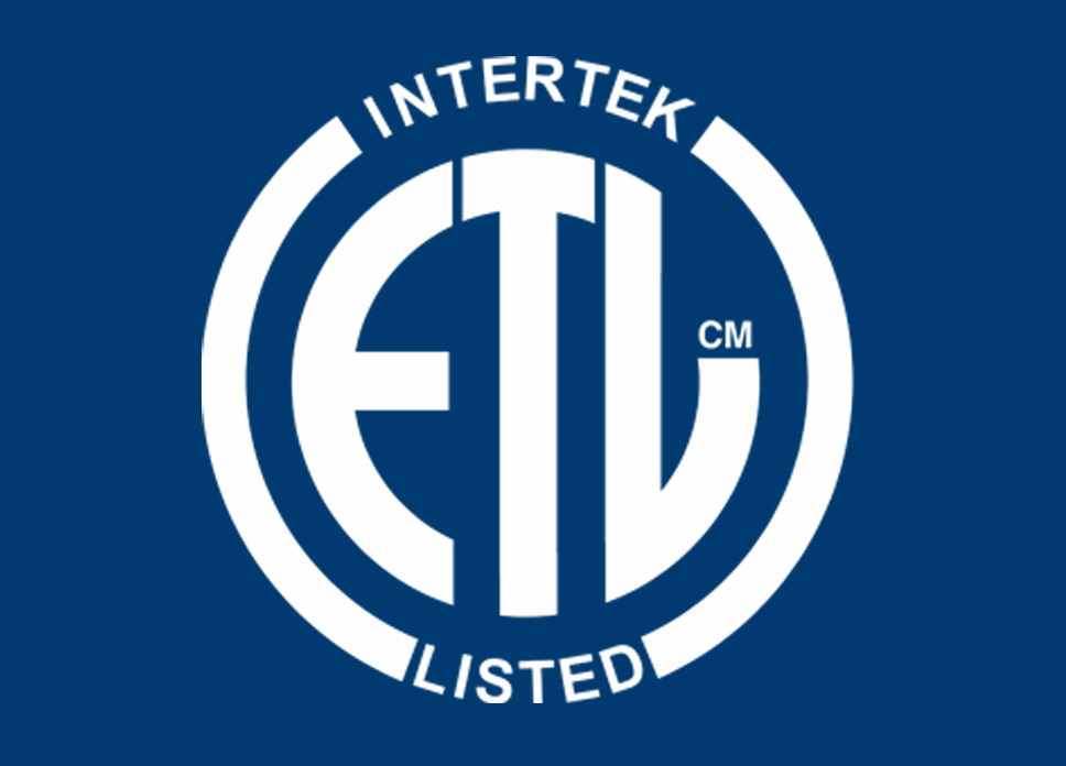 ETL Intertek Listed