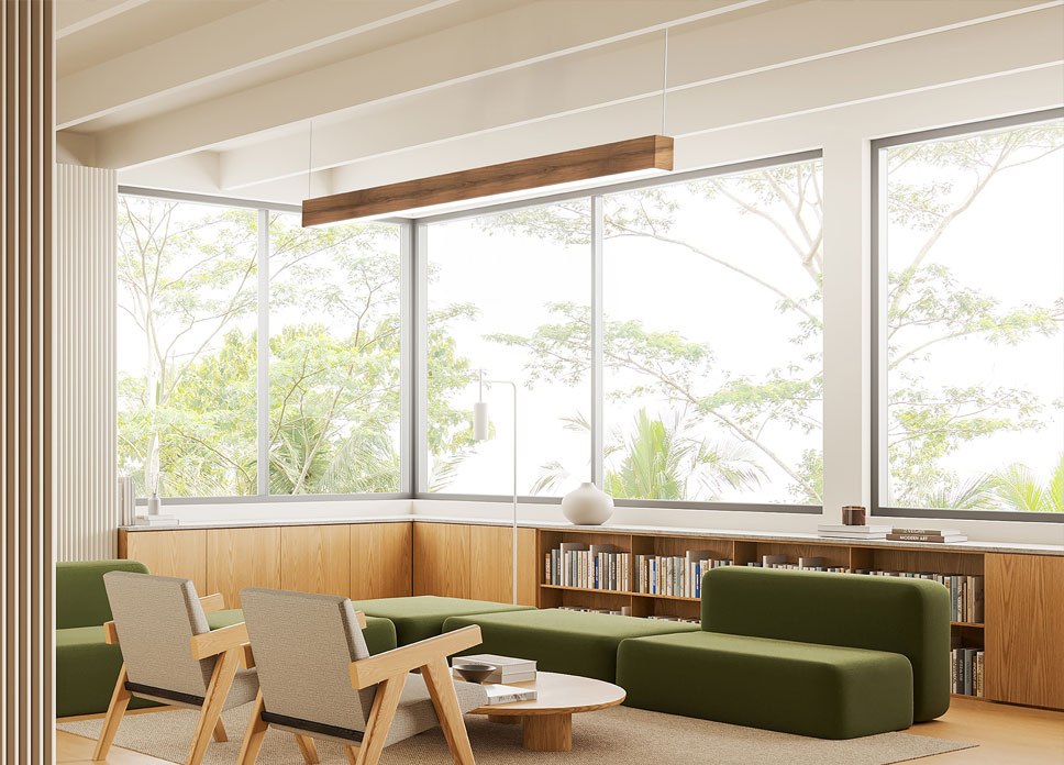 Teak in Lobby