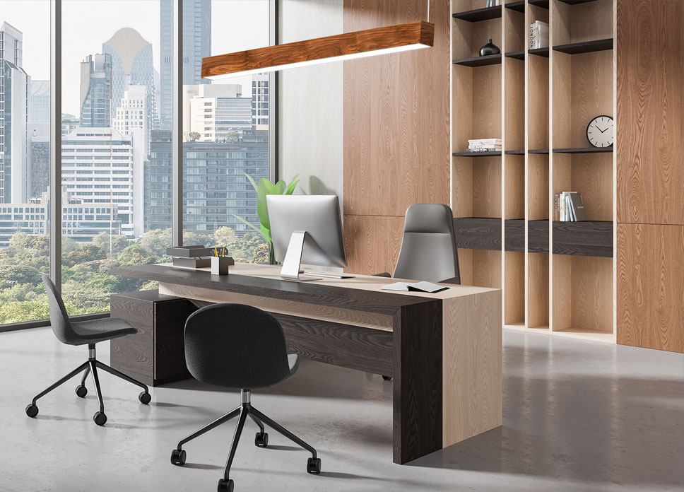 Option Walnut Open Office