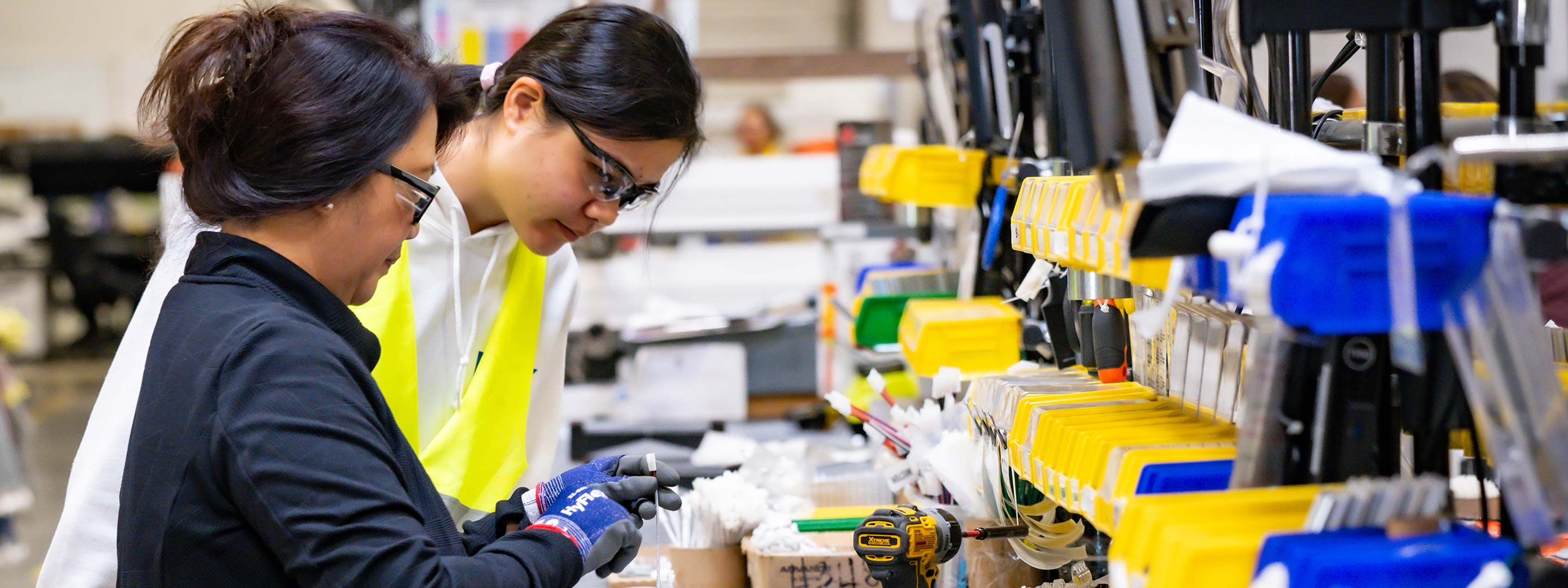 Finelite Factory floor