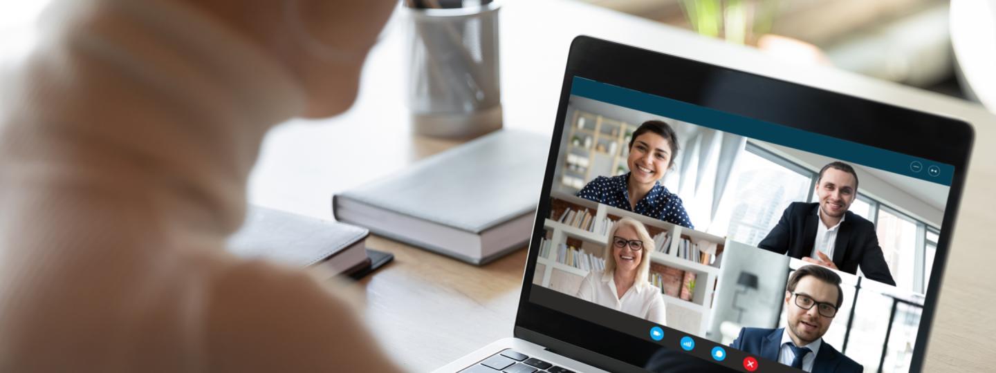 Team Members on a Video Call