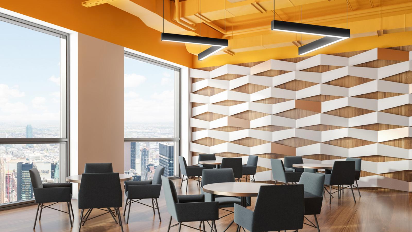 HP-3 Pendant Direct with Mitered Corner