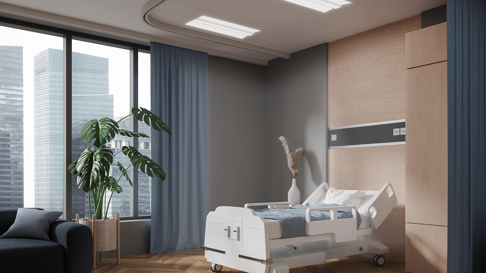 HPR-DM in Patient Room 1