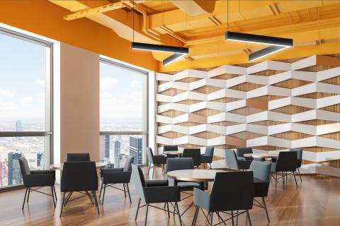 HP-3 Pendant Direct with Mitered Corner