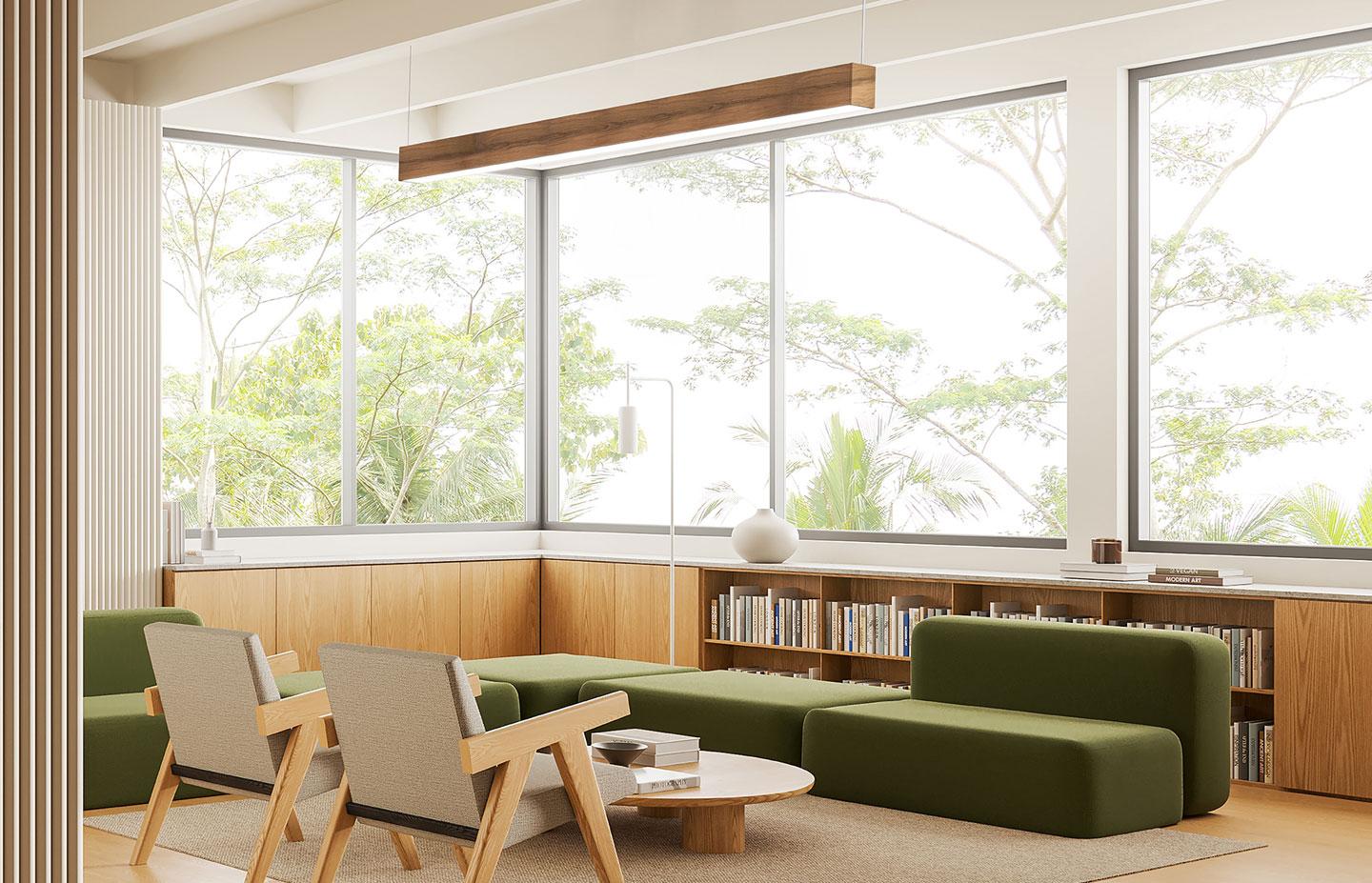 Teak in Lobby