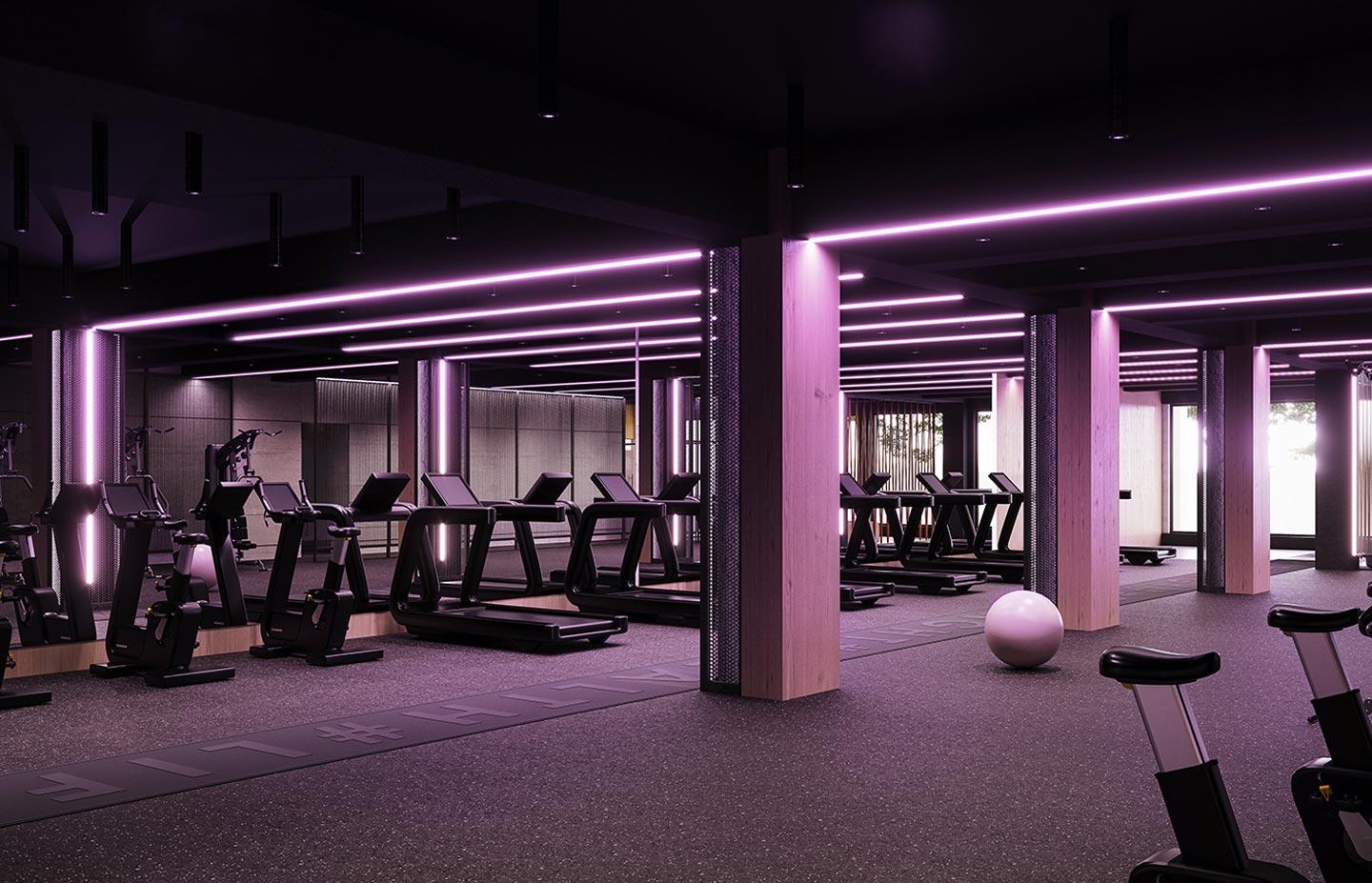 RGB+W in the gym