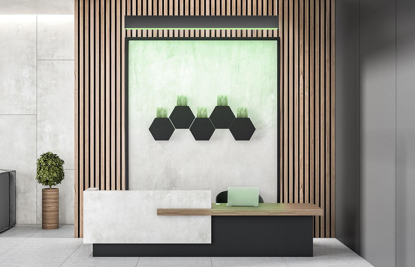 RGB+W in Lobby